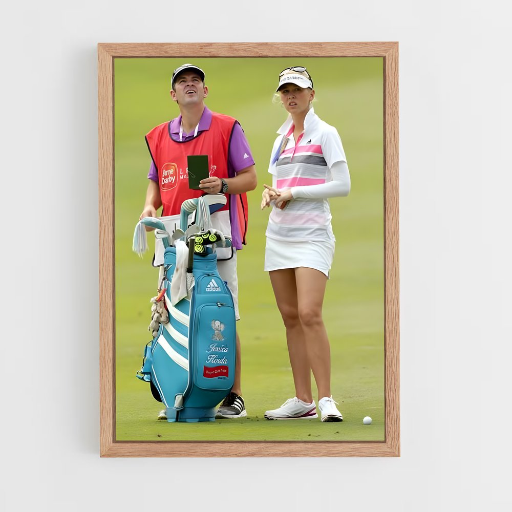 Poster Swing & Style – affiche Golf (vue 4)
